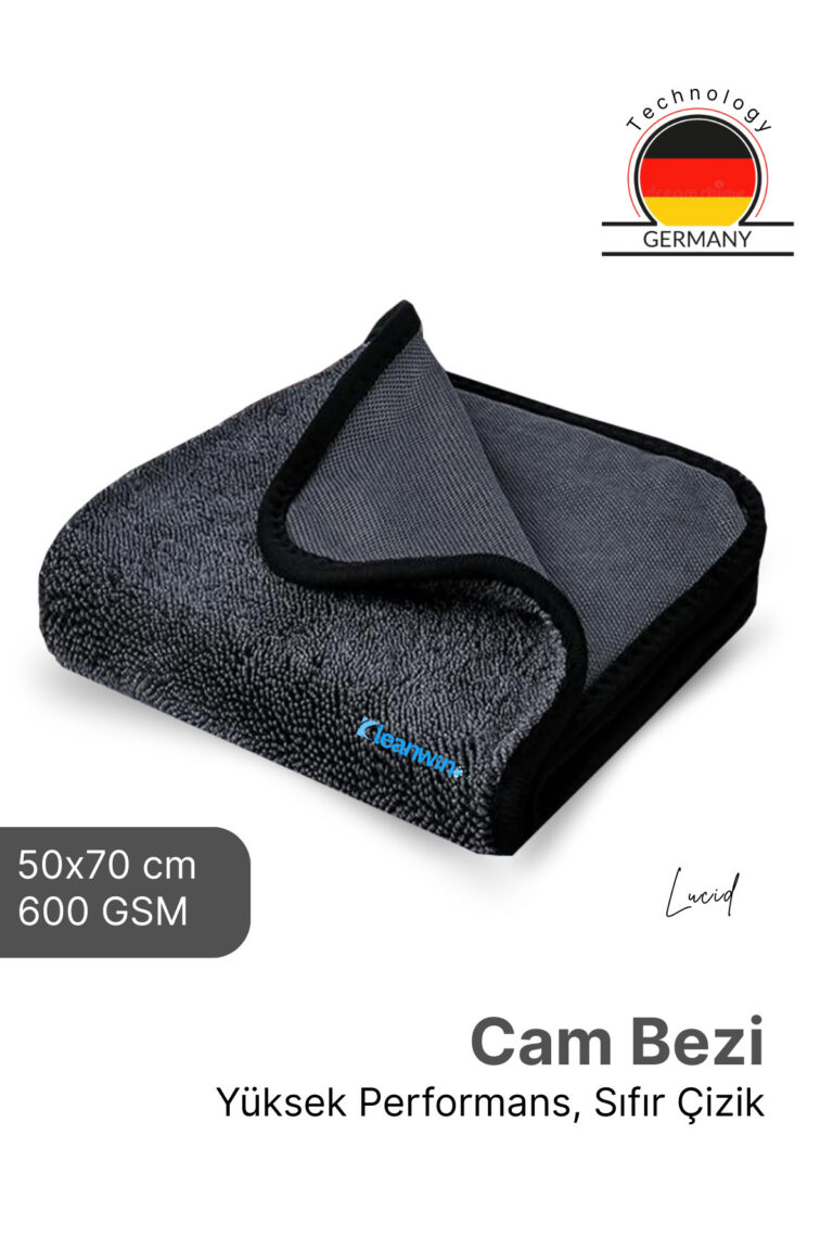 Kleanwin Rhea Mikrofiber Kurulama Bezi 50x70 cm 600 GSM