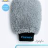 Hydro Glove Mikrofiber Oto Yıkama ve Cila Eldiveni | Sünger Dolgulu, Çiziksiz Temizlik - Gri