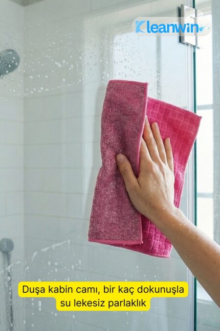 Deepcare Mikrofiber Tırtıklı Zor Kir Yıkama Bezi - 2 Adet Halı, Koltuk, Duşakabin Bezi