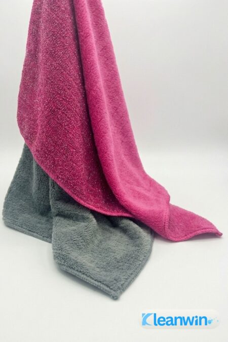 Deepcare Mikrofiber Tırtıklı Zor Kir Yıkama Bezi - 2 Adet Halı, Koltuk, Duşakabin Bezi